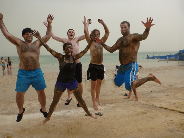 Dead Sea Mud Jump