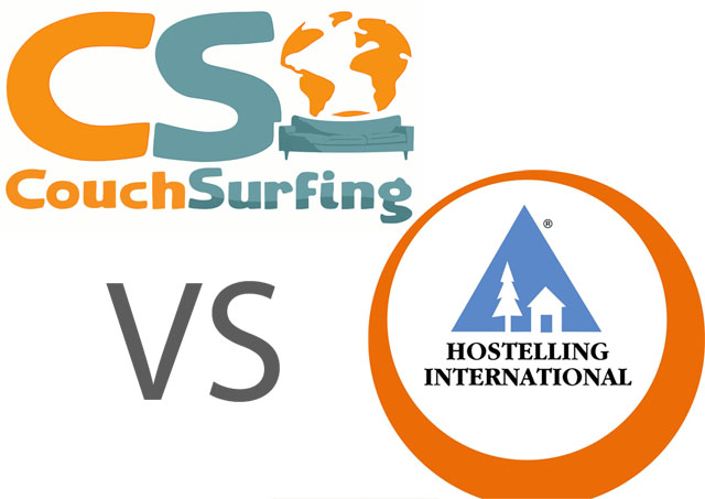 CouchSurfing vs Hostelling