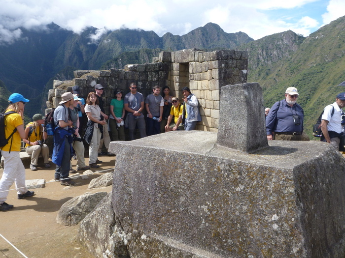Intihuatana Stone Machu Picchu