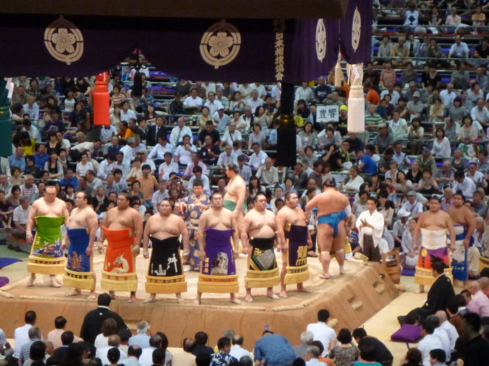 Sumo Preparation Ritual
